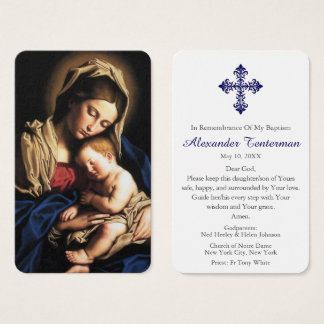 Prière du baptême | Madonna & Child