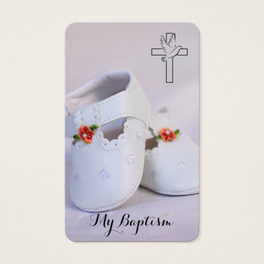 Prière du baptême | Petites chaussures (Devant)