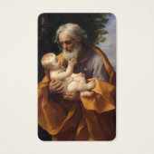 Prière du baptême | St Joseph & Baby Jesus (Devant)