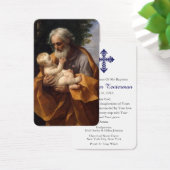 Prière du baptême | St Joseph & Baby Jesus (Bureau)