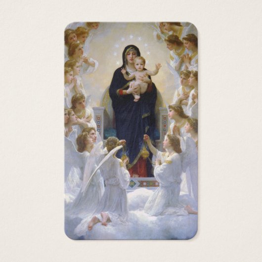 Prière du baptême | Vierge et anges (Devant)