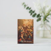 Prière du Fiançailles de Courtoisie Carte Sainte (Debout devant)