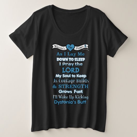 Prière du guerrier...Dystonie (Design devant)