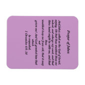 Prière du Magnet de Jabez (Horizontal)