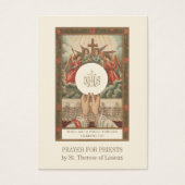 Prière du prêtre catholique par saint Thérèse de L (Devant)