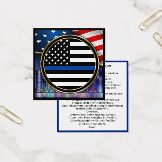 Prière d'un policier (Bureau)