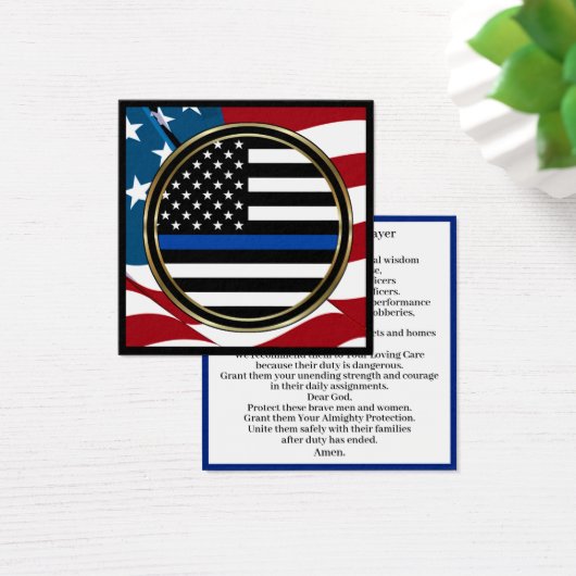 Prière d'un policier (Bureau)