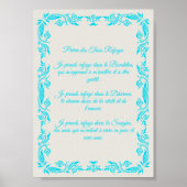 Prière Enfant Refuges Trois Joyaux Poster (Voorkant)