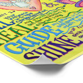 Prière Esprit Inspiration Ange Poster Art Imprimer (Coin)