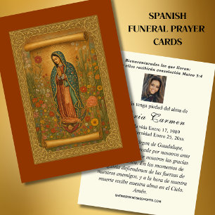 Prière funèbre espagnole de Notre-Dame de Guadalup