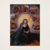 Prière funéraire catholique de la Vierge Marie (Devant)