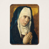 Prière funéraire catholique de la Vierge Marie (Devant)