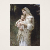 Prière funéraire catholique Vierge Marie Jésus (Devant)