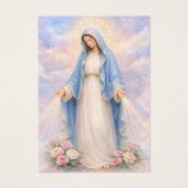 Prière funéraire de la mère Marie Memorare (Devant)