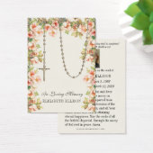 Prière funéraire religieuse du Rosaire Rose (Bureau)