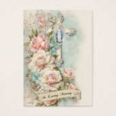 Prière funéraire Vierge Marie Cartes (Devant)