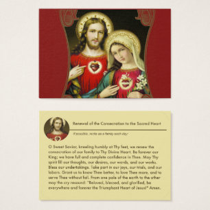 Prière impeccable sacrée de Jésus Mary de coeur