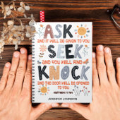 Prière Journal Écriture bible Matthieu 7:7