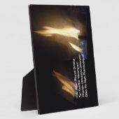 Prière Mantra Gayatri Om Bhur Bhuvah, Plaque (Côté)