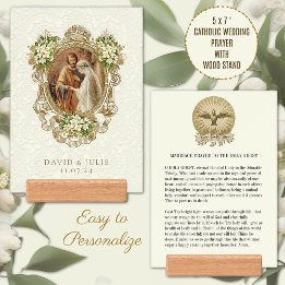 Prière Mariage catholique au Saint-Esprit Floral
