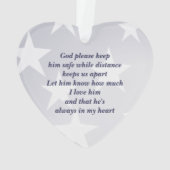 Prière militaire avec photo (dos)