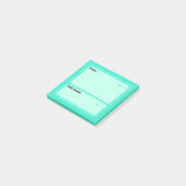 Prière Post-It Notes (Sarcelle) (Incliné)