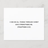 Prière pour enfant à l'hôpital - Carte postale (Dos)