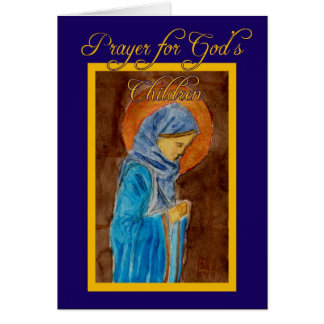 Prière pour la carte Enfants de Dieu