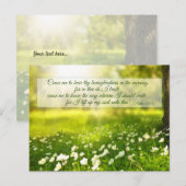 Prière pour la guidance de Dieu, carte postale de  (Devant / Derrière)