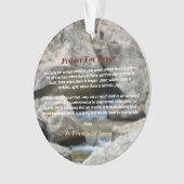 Prière pour la paix (devant)