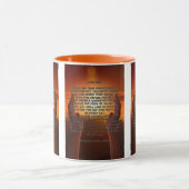 Prière Pour La Protection Quotidienne Mug À Deux T (Centre)