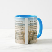 Prière pour les anges de Dieu Mug à deux tons (Devant droit)