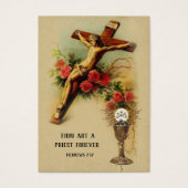 Prière pour les funérailles du prêtre catholique d (Devant)