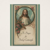 Prière pour un évêque catholique (Devant)