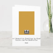 Prière pour une meilleure carte d'anniversaire de (Dos)