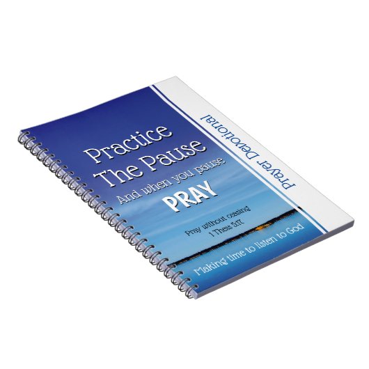 Prière PRATIQUE DE DÉvotion THE PAUSE Journal (Côté Droit)