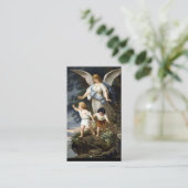 Prière religieuse à votre Gardien Ange Carte Saint (Debout devant)