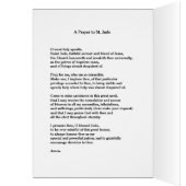 Prière religieuse Saint-Jude Patron Saint-d'Espéra (Intérieur (Gauche))