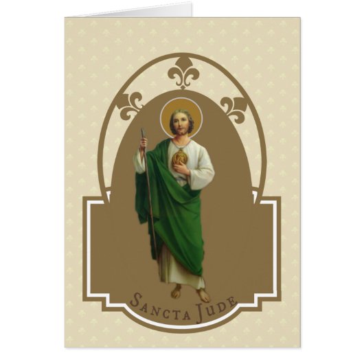 Prière religieuse Saint-Jude Patron Saint-d'Espéra (Devant)