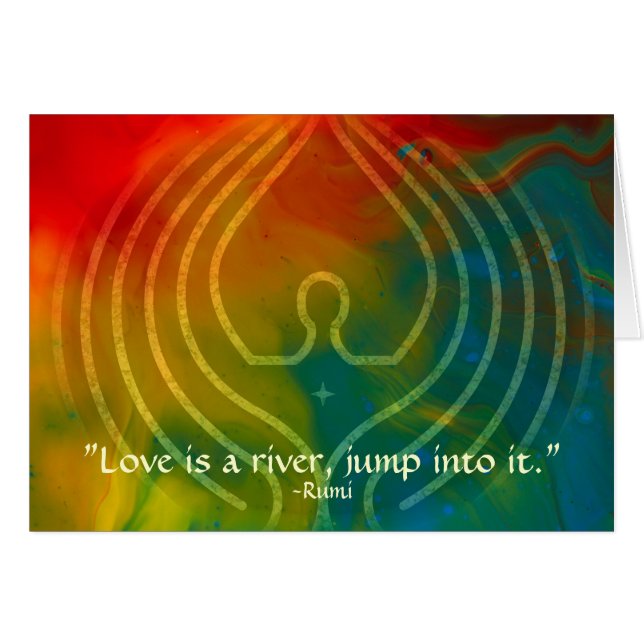 Prière-Rumi et art poétique (Devant horizontal)