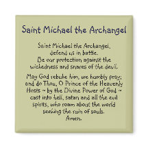 Prière ~ Saint Michael Magnet