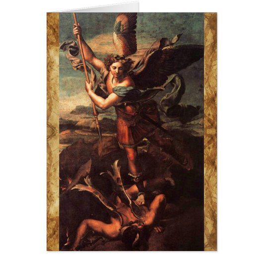 Prière SAINT MICHAEL VAINQUEUR DE SATAN (Devant)