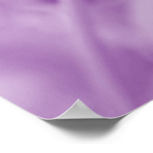 Prière Sérénité Poster Peony violet clair (Coin)