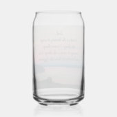 Prière Serenity Coucher de soleil sur la mer rose (Verso)