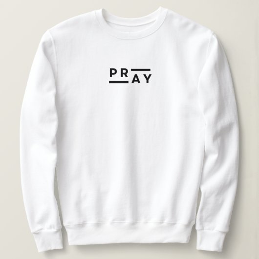 Prière - Sweatshirt femme (Design devant)