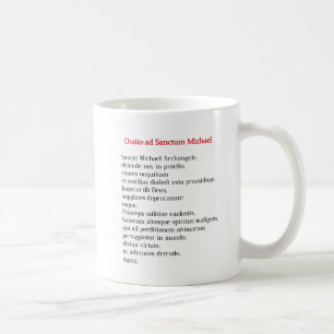 Prière vers St Michael "dans" la tasse de café