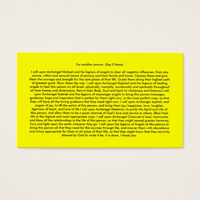 Prières Angel (Devant)