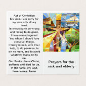 Prières catholiques pour malades et personnes âgée (Outside Unfolded)