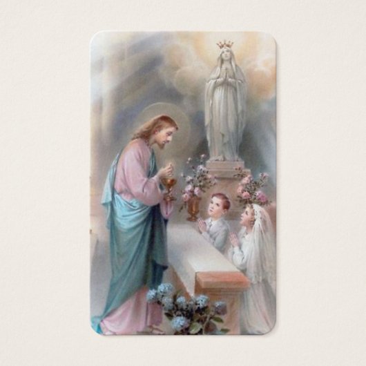 Prières de la première communion | Garçon et fille (Devant)