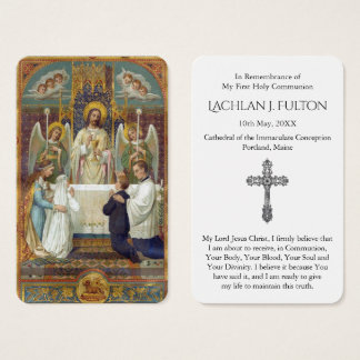 Prières de la première communion | Garçon et fille